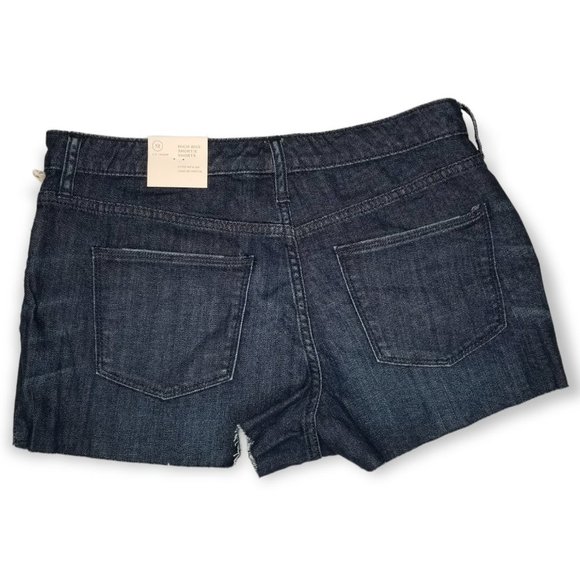 Universal Thread High Rise Cut Off Denim Shorts Medium Wash Dark Wash Set Of 3 - Picture 2 of 12